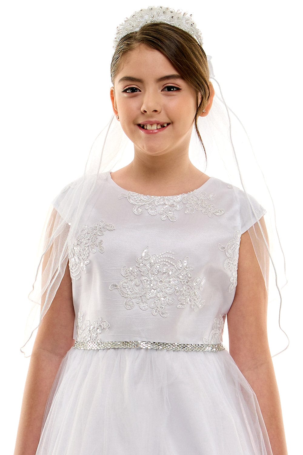 communion dresses Clara Dress White Petite Adele flower girl dresses