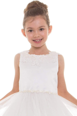 communion dresses Adriana Dress Ivory vendor-unknown flower girl dresses