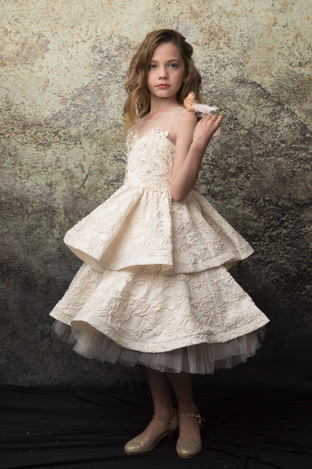 Athena Dress Champagne