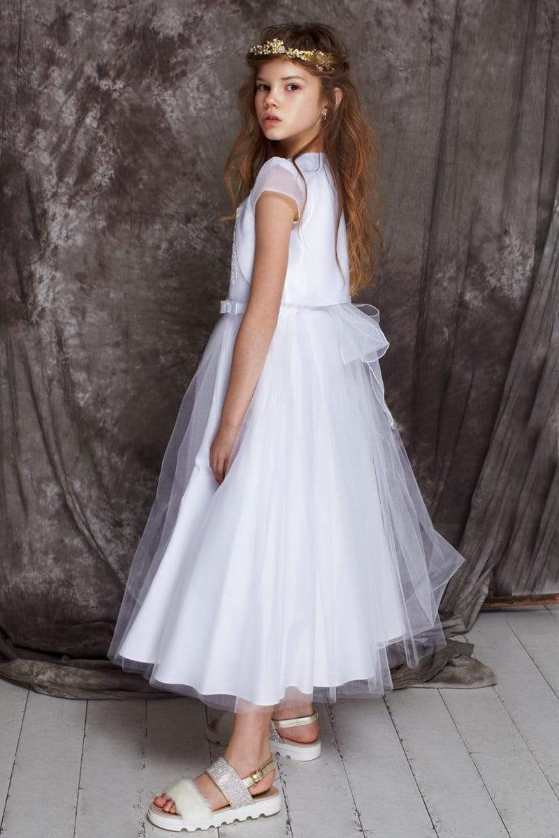 communion dresses Aurora Dress White vendor-unknown flower girl dresses
