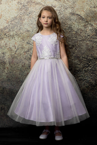 communion dresses Dream Dress Lilac Petite Adele flower girl dresses