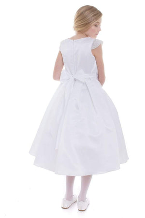 Elsie's Baby Dress-White