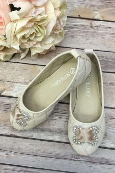 Satin flower girl shoes on sale