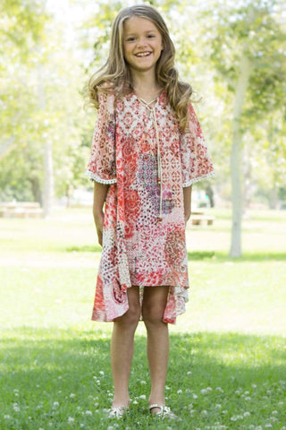 Janis dress-blue
