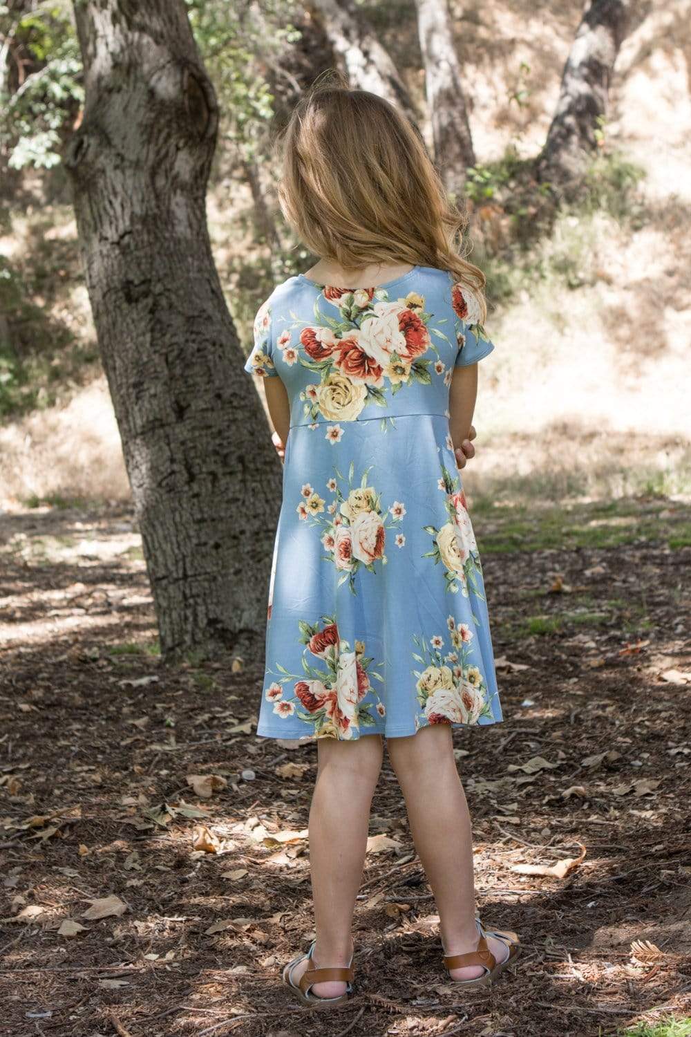 Kids Floral Short Dress