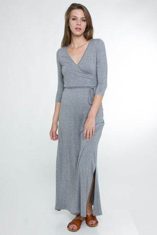 Long maxi dress with sleeves