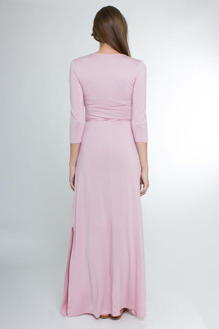 Long maxi dress with sleeves