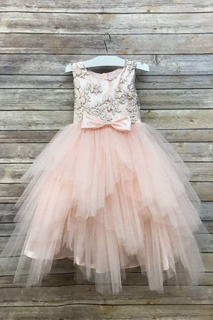 Peyton Dress Blush – Petite Adele