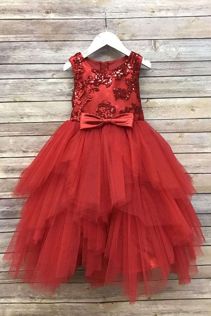 Peyton Dress Red