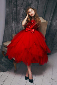 Peyton Dress Red