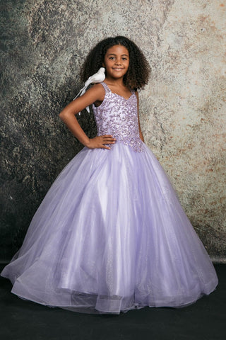 communion dresses Princess Sequin Embroidery Ball Gown Petite Adele flower girl dresses