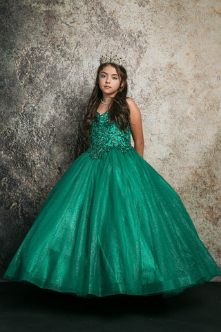 communion dresses Princess Sequin Embroidery Ball Gown Petite Adele flower girl dresses