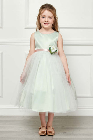communion dresses Rosybell Dress Sage Petite Adele flower girl dresses