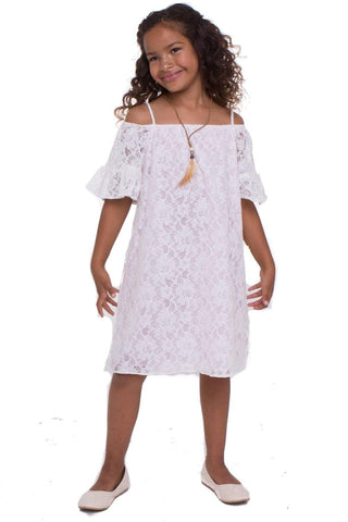 Summer Boho Off The Shoulder  dress-blush