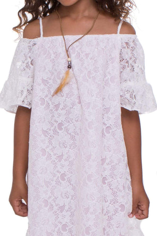 Summer Boho Off The Shoulder  dress-yellow