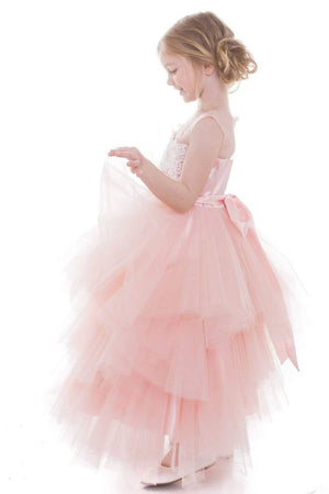 communion dresses The Fancy Dress- Blush Pink vendor-unknown flower girl dresses