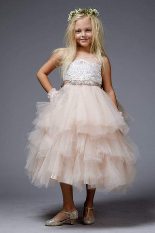 communion dresses The Fancy Dress- White vendor-unknown flower girl dresses