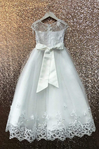 communion dresses Valery Dress- IVORY Petite Adele flower girl dresses